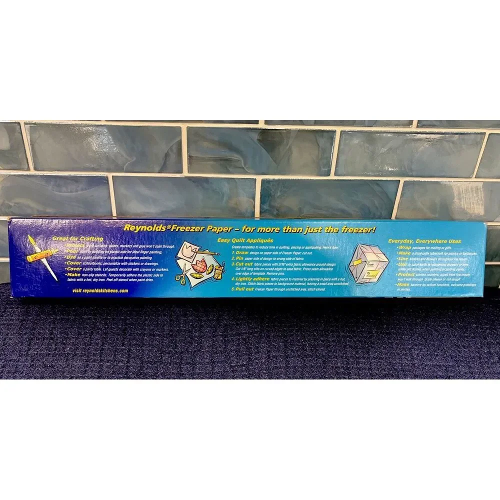 2008 Reynolds FREEZER PAPER Plastic Coated 150‎ Sq Ft New Sealed NOS 18